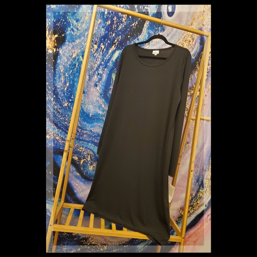 NWT Lularoe Black Debbie Dress 3XL
